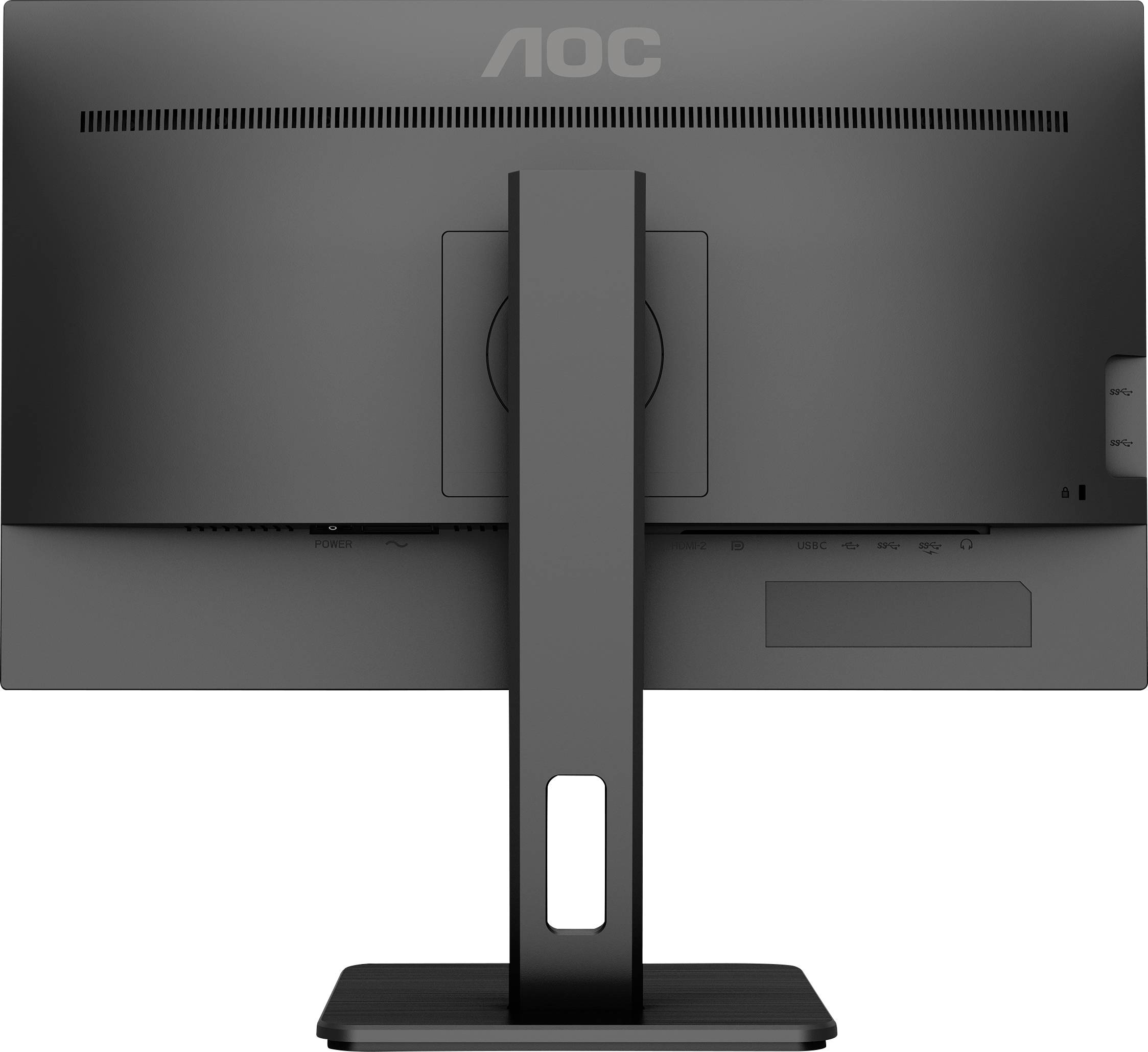 AOC U27P2 LCD-Monitor EEK G (A - G) 68.6cm (27 Zoll) 3840 x 2160 Pixel 16:9 4 ms Kopfhörer-Buchse, Audio-Line-in IPS LED