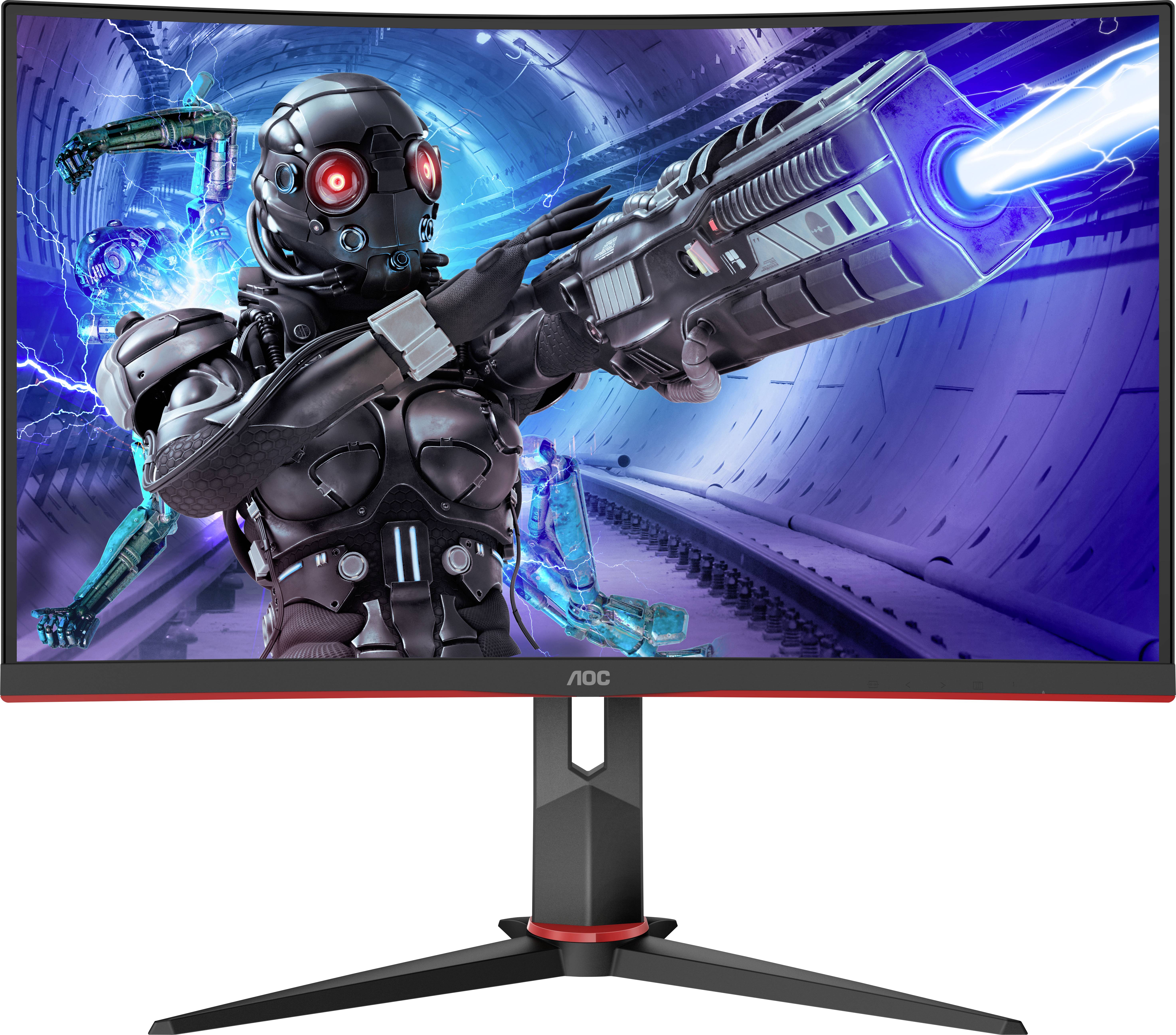 AOC C27G2ZU/BK LCD-Monitor EEK F (A - G) 68.6cm (27 Zoll) 1920 x 1080 Pixel 16:9 0.5 ms Kopfhörer-Buchse VA LED