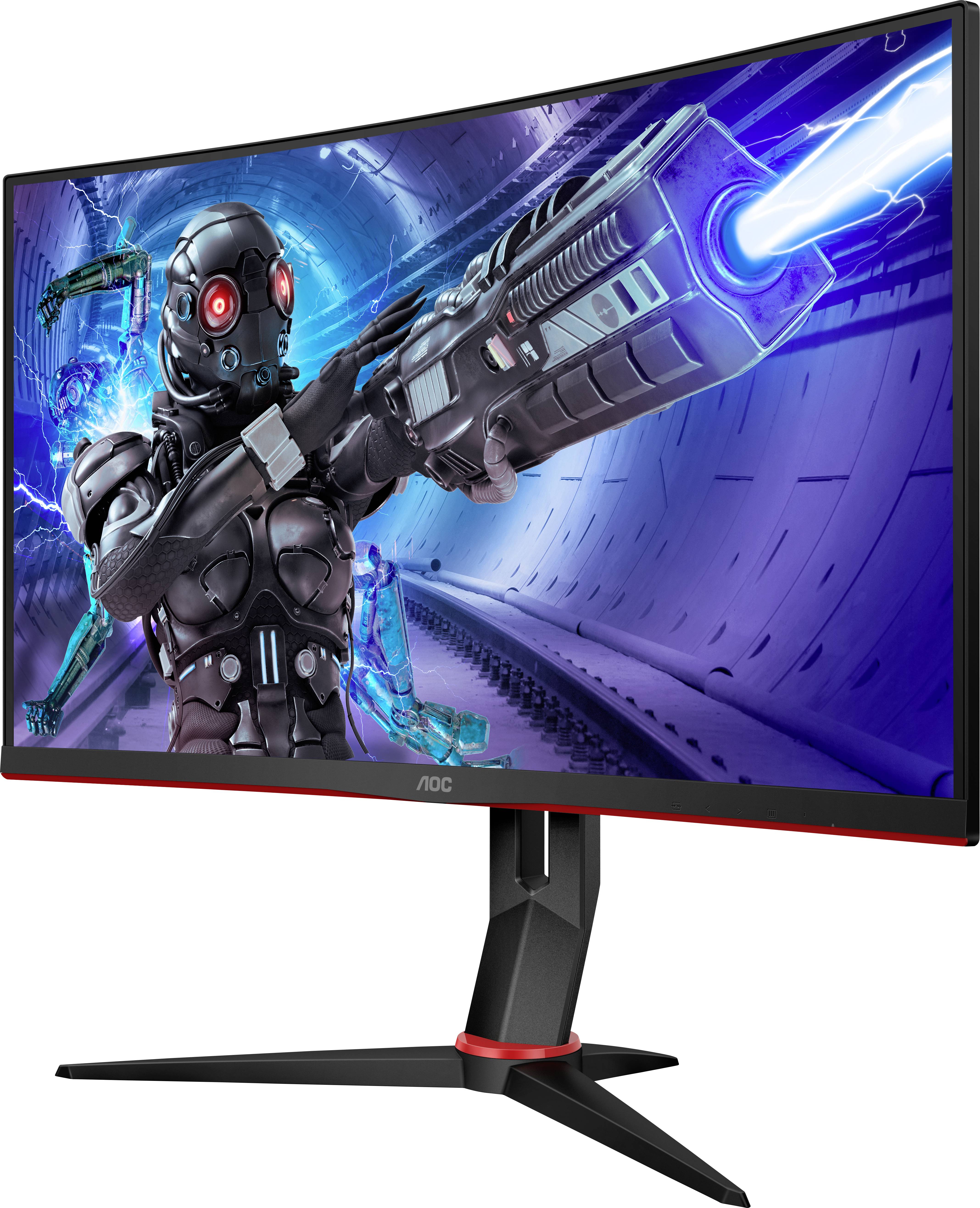 AOC C27G2ZU/BK LCD-Monitor EEK F (A - G) 68.6cm (27 Zoll) 1920 x 1080 Pixel 16:9 0.5 ms Kopfhörer-Buchse VA LED