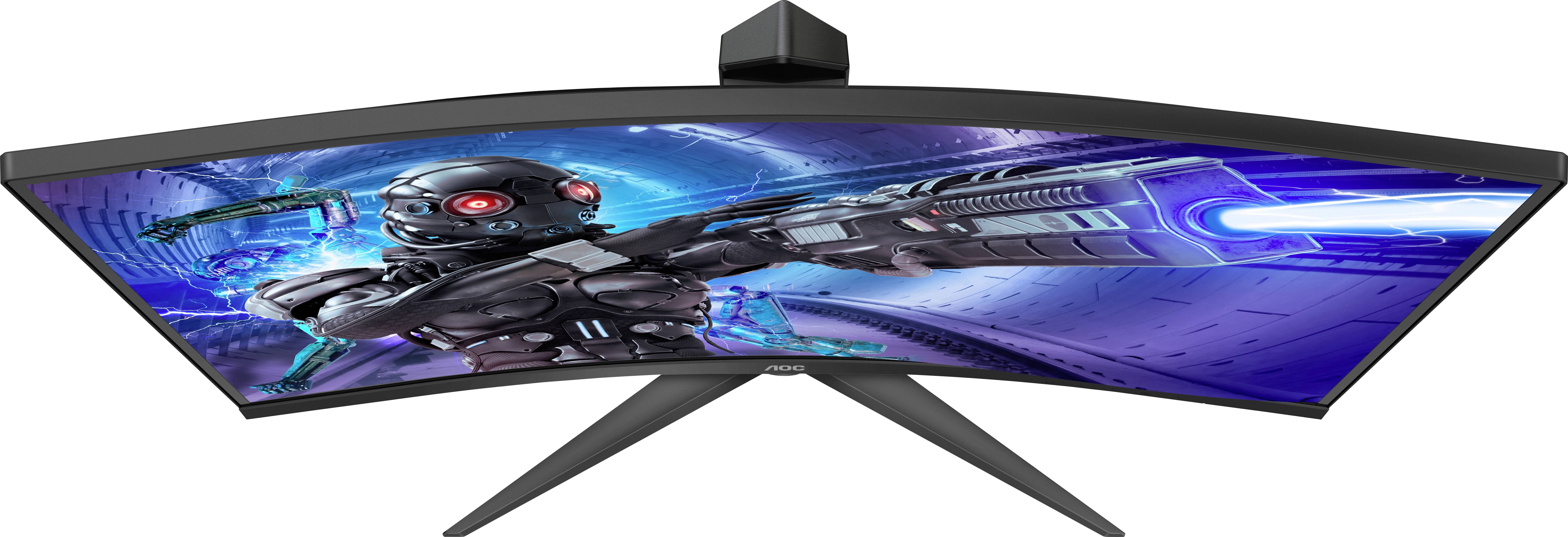 AOC C27G2ZU/BK LCD-Monitor EEK F (A - G) 68.6cm (27 Zoll) 1920 x 1080 Pixel 16:9 0.5 ms Kopfhörer-Buchse VA LED