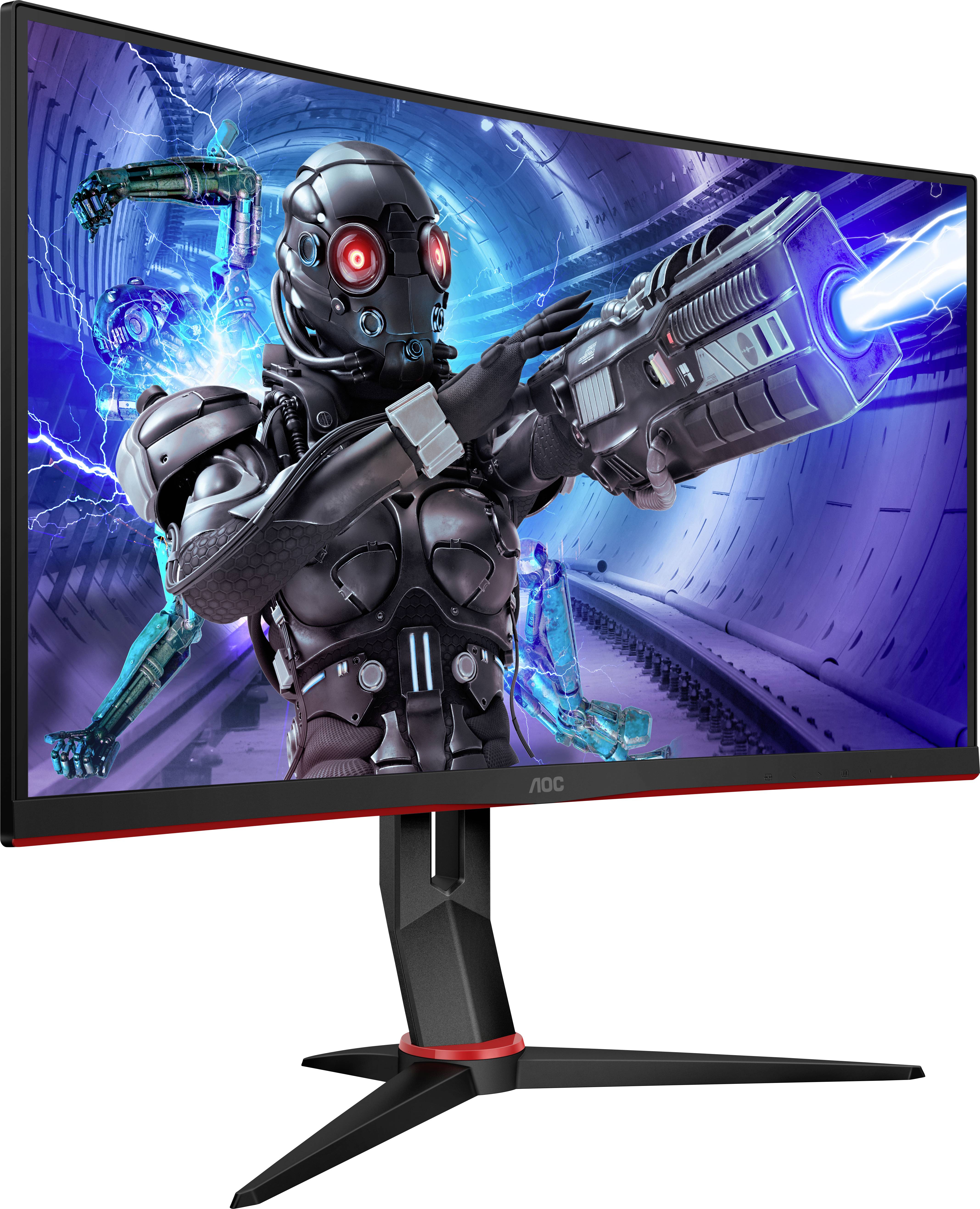 AOC C27G2ZU/BK LCD-Monitor EEK F (A - G) 68.6cm (27 Zoll) 1920 x 1080 Pixel 16:9 0.5 ms Kopfhörer-Buchse VA LED