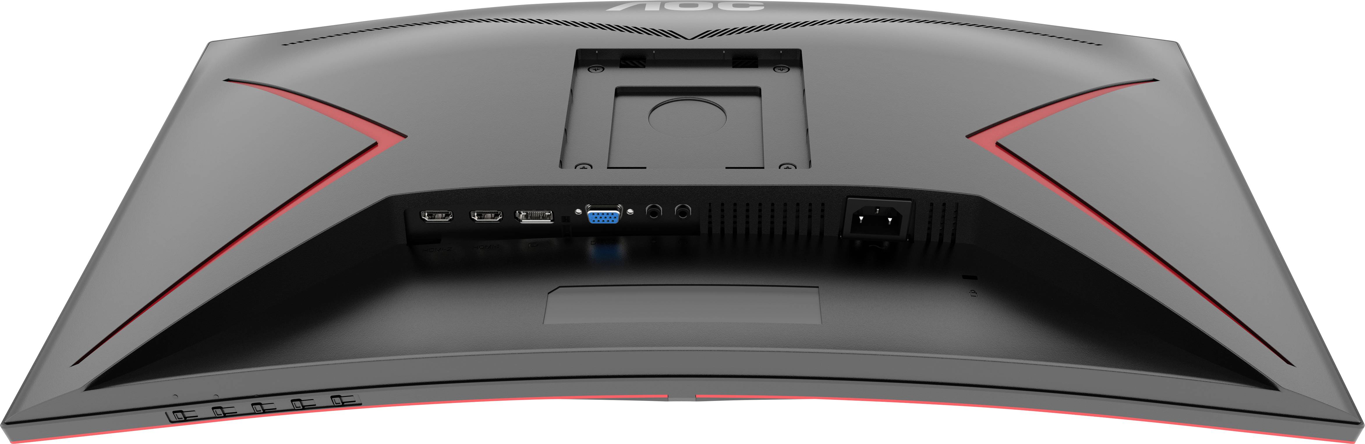 AOC C27G2ZE/BK LCD-Monitor EEK F (A - G) 68.6 cm (27 Zoll) 1920 x 1080 Pixel 16:9 0.5 ms Kopfhörer-Buchse VA LED