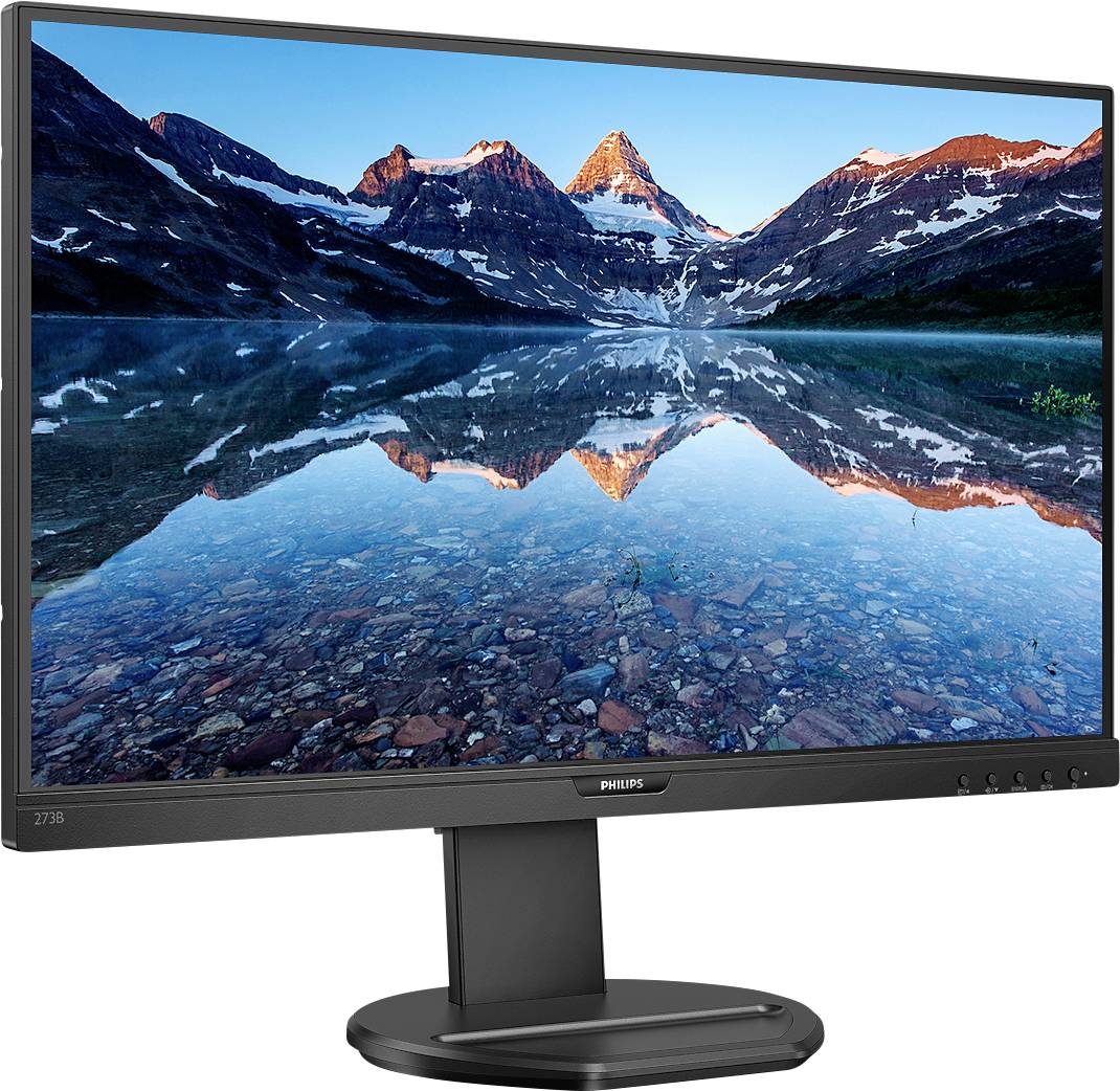 Philips 273B9 LCD-Monitor EEK E (A - G) 68.6cm (27 Zoll) 1920 x 1080 Pixel 16:9 4 ms Kopfhörer-Buchse, Audio-Line-in IPS LED