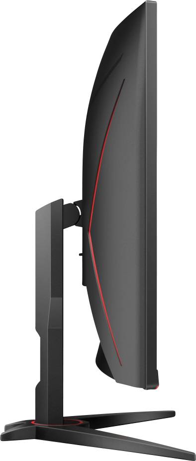 AOC C32G2ZE/BK LCD-Monitor EEK F (A - G) 81.3 cm (32 Zoll) 1920 x 1080 Pixel 16:9 1 ms Kopfhörer-Buchse VA LED