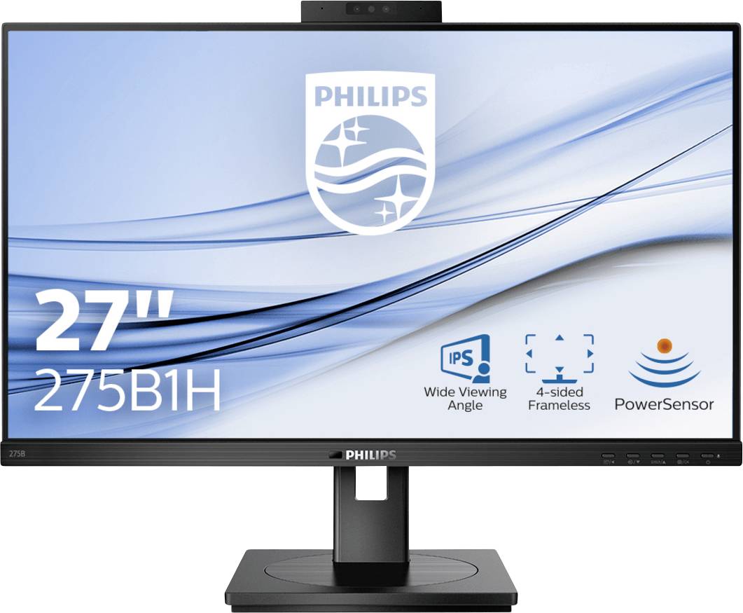 Philips 275B1H LCD-Monitor EEK F (A - G) 68.6 cm (27 Zoll) 2560 x 1440 Pixel 16:9 4 ms Audio-Line-out IPS LED