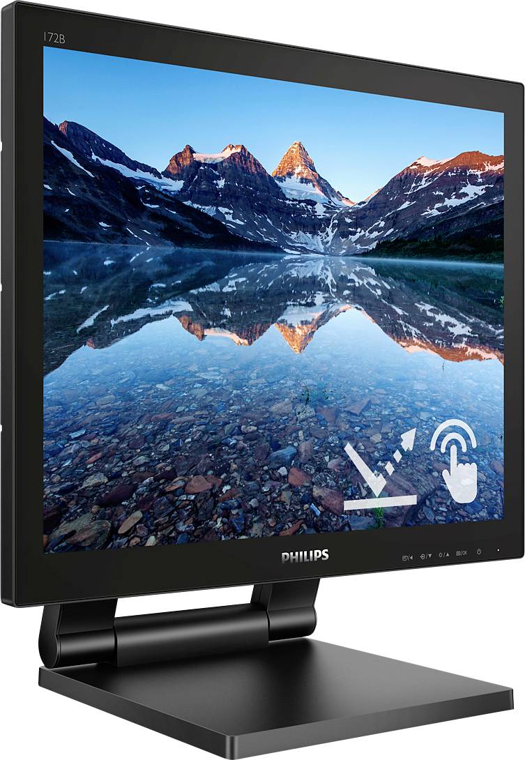 Philips Monitore 172B9TL LCD-Monitor EEK D (A - G) 43.2 cm (17 Zoll) 1280 x 1024 Pixel 5:4 1 ms Kopfhörer-Buchse, Audio-Line-in TN LED