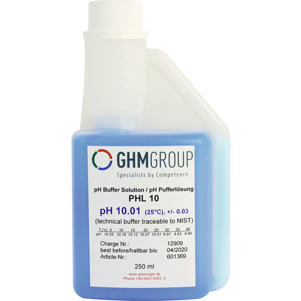 Greisinger PHL-10 Reagenz pH-Wert 250ml