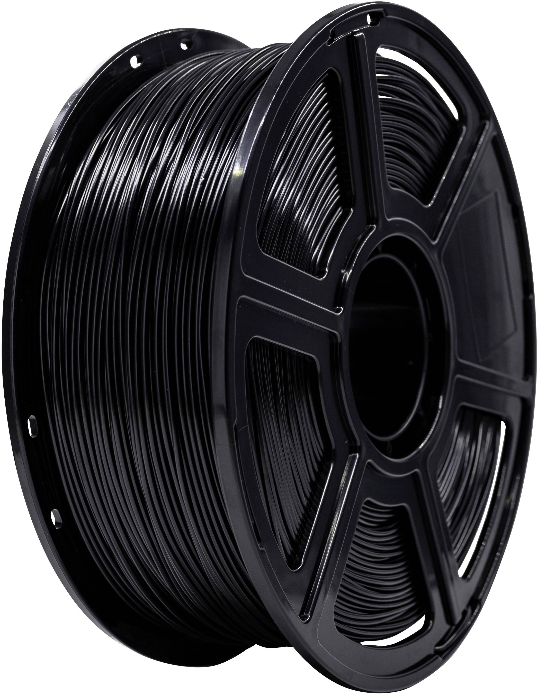 Flashforge AB1 Black Filament ABS 1.75 mm 1000 g Schwarz 1 St.