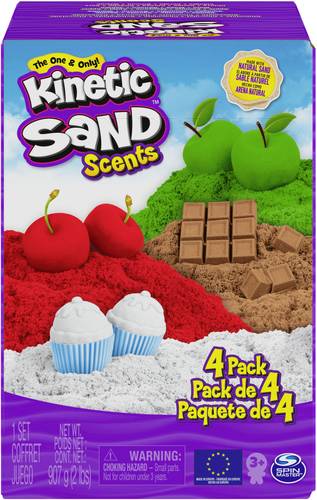Kinetic Sand Duft Sand 4er Pack, 905g