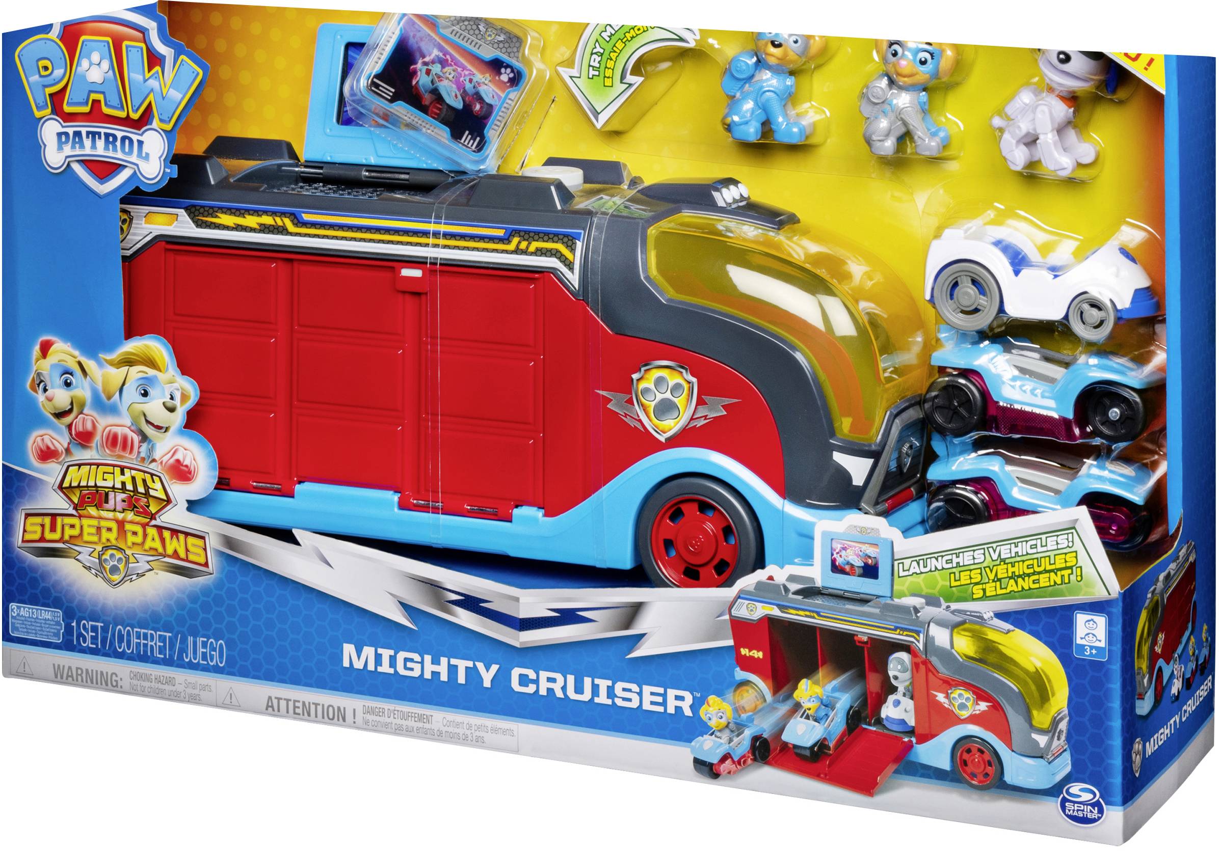 PAW Patrol Mighty Pups Super Paws Mighty Cruiser