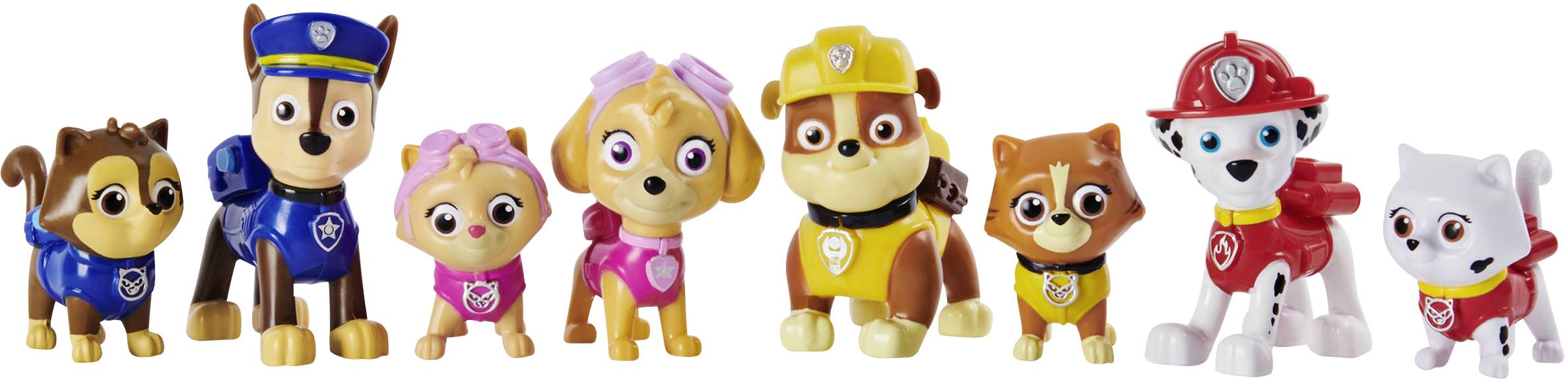 PAW Patrol Chaos-Kätzchen Geschenkset mit 8 Figuren