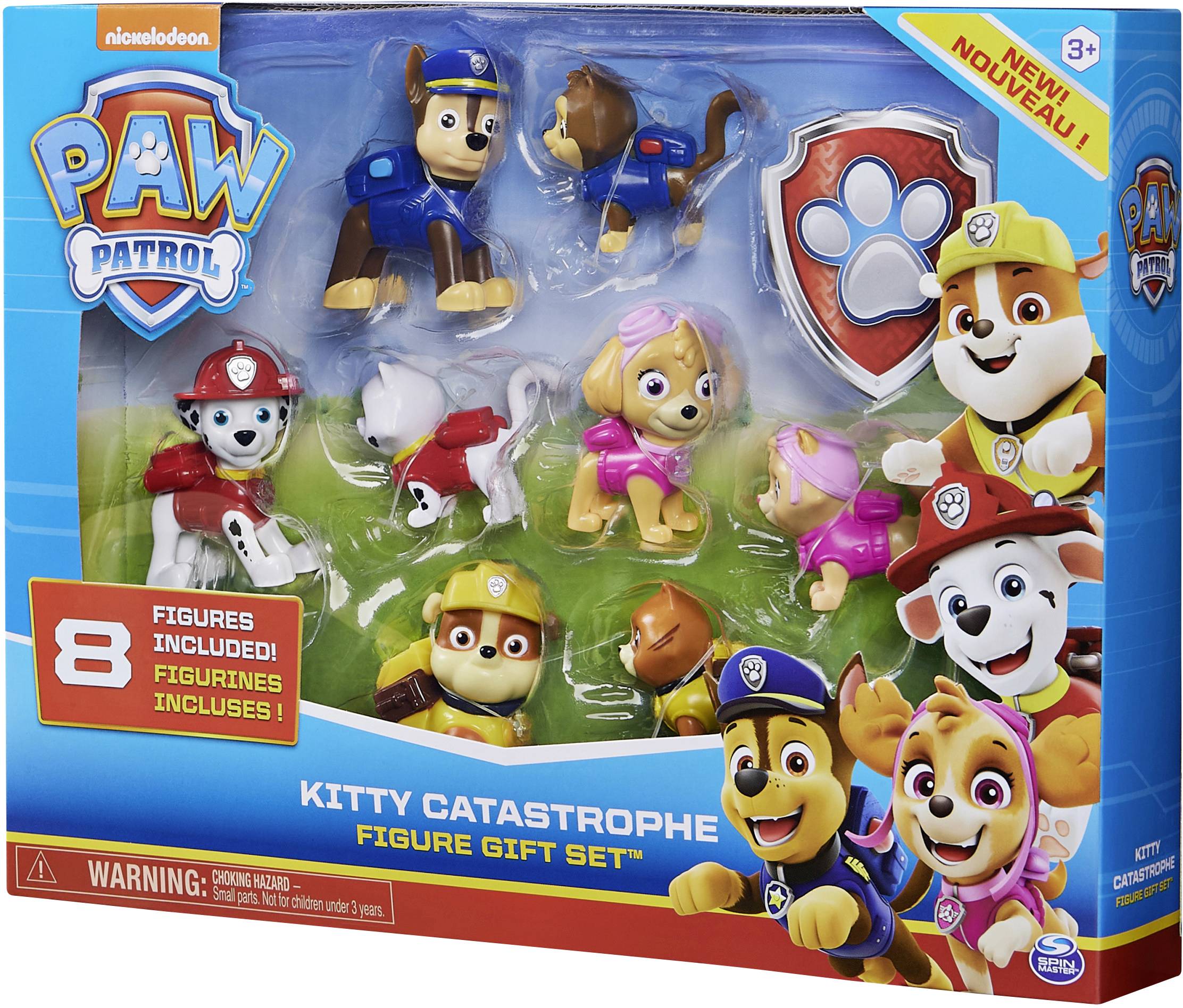 PAW Patrol Chaos-Kätzchen Geschenkset mit 8 Figuren