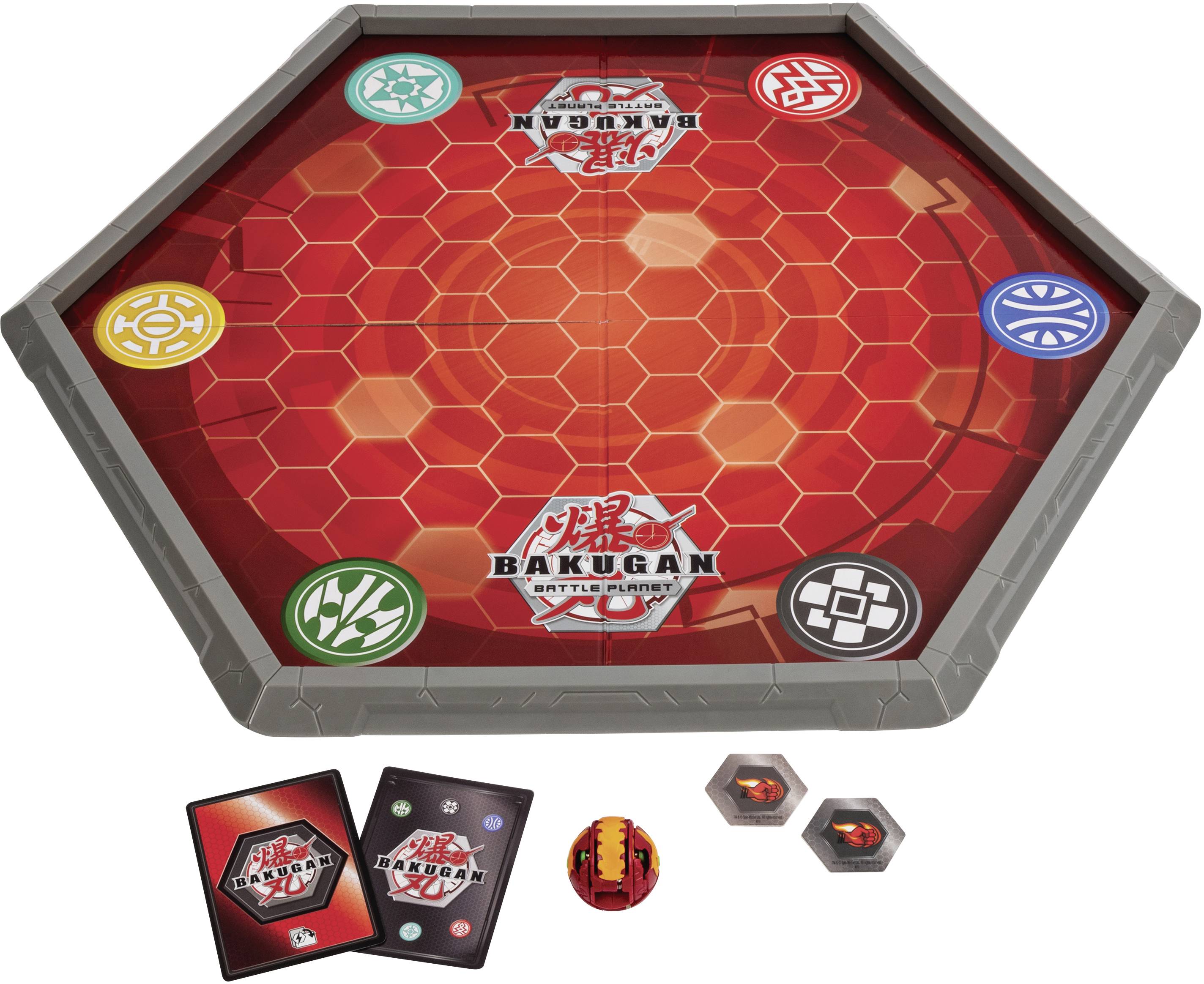 Bakugan Battle Arena, Spielfeld für Bakugan Fans mit exklusivem Bakugan