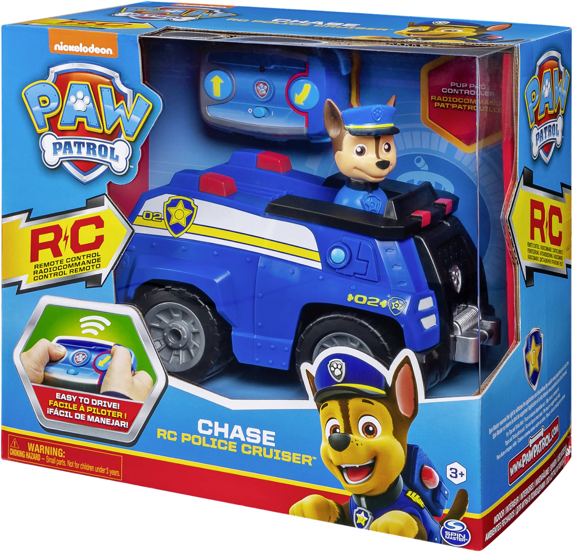 Spin Master 6054190 Paw Patrol - RC Chase RC Einsteiger Modellauto