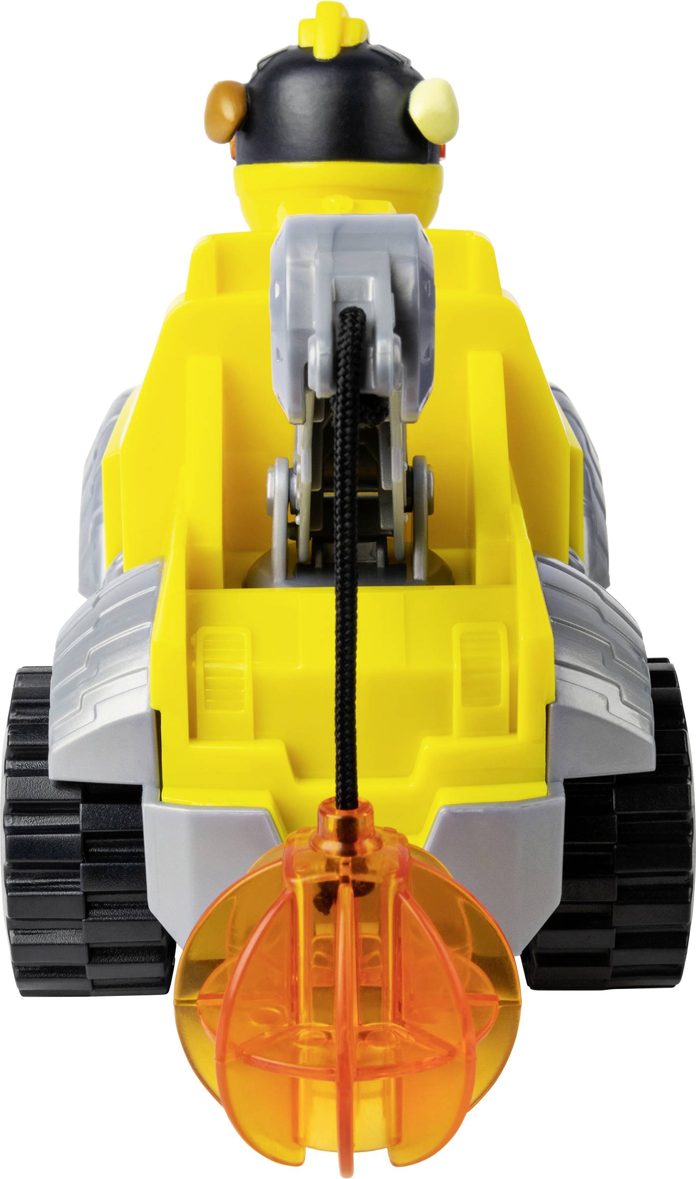 PAW Patrol, Mighty Pups Super PAWs Luxusfahrzeug von Rubble mit Lichtern und Geräuschen