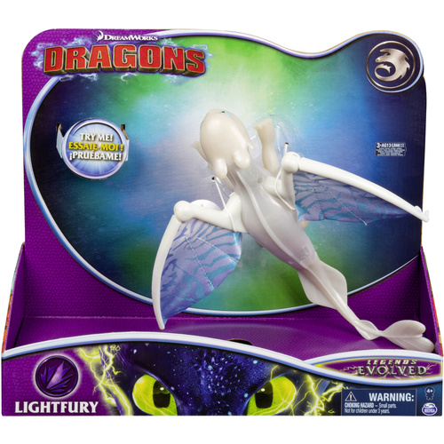 Dragons - Movie Line - Deluxe Dragons - Lightfury (Solid)
