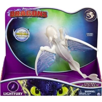 Dragons - Movie Line - Deluxe Dragons - Lightfury (Solid) Dragons - Movie Line - Deluxe Dragons - Lightfury (Solid)