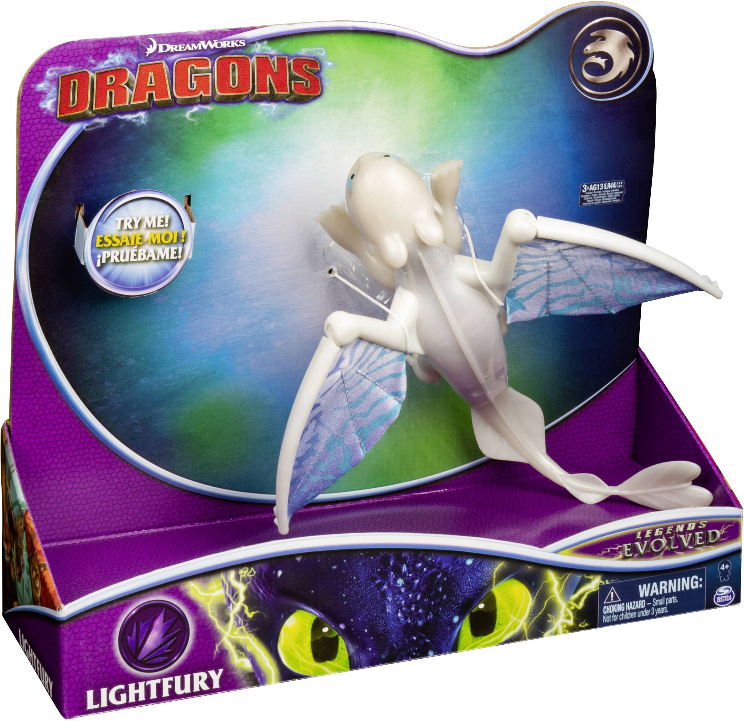 Dragons - Movie Line - Deluxe Dragons - Lightfury (Solid)
