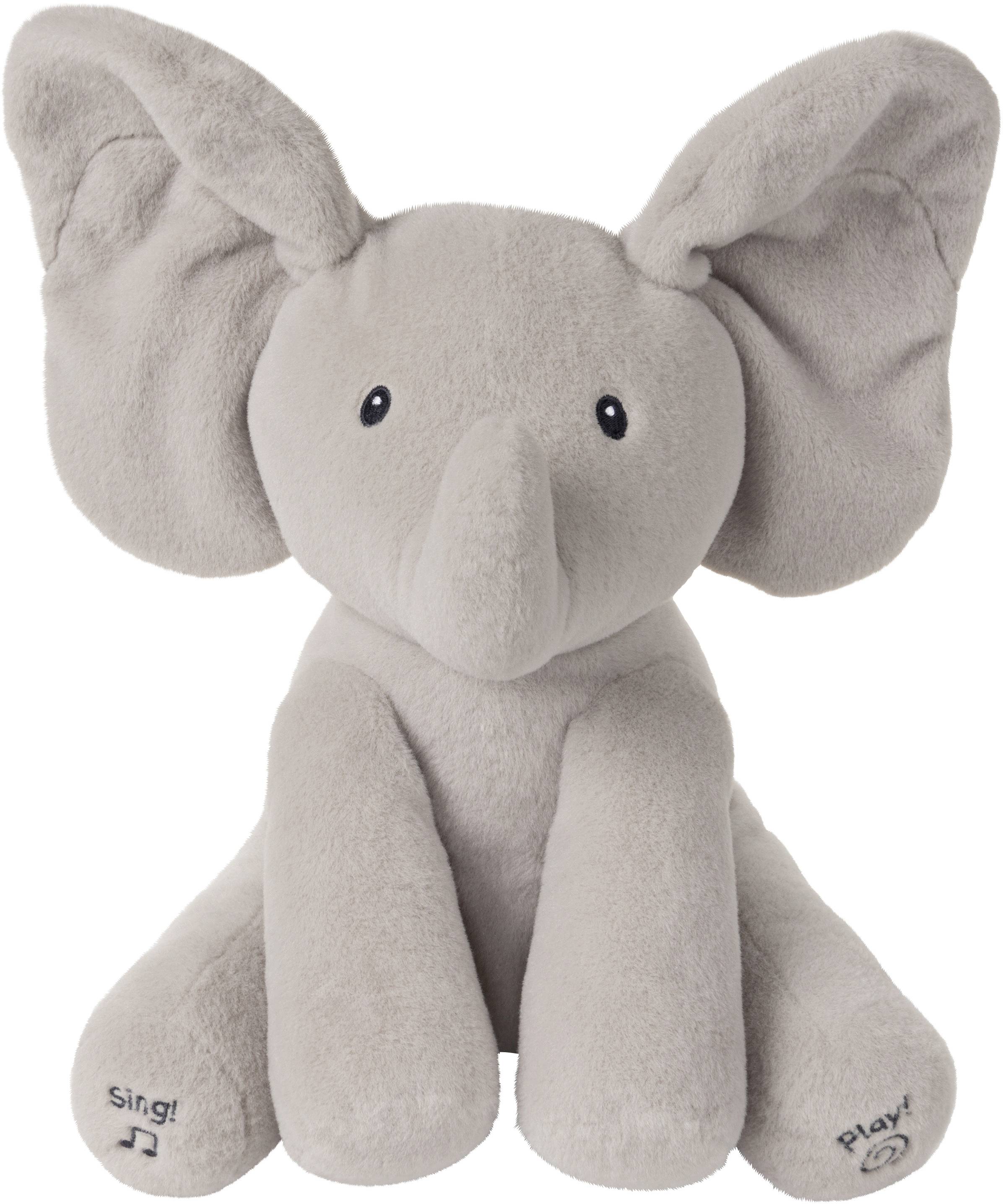 GUND Flappy, der singende und sprechende Elefant - deutsch, ca. 30 cm