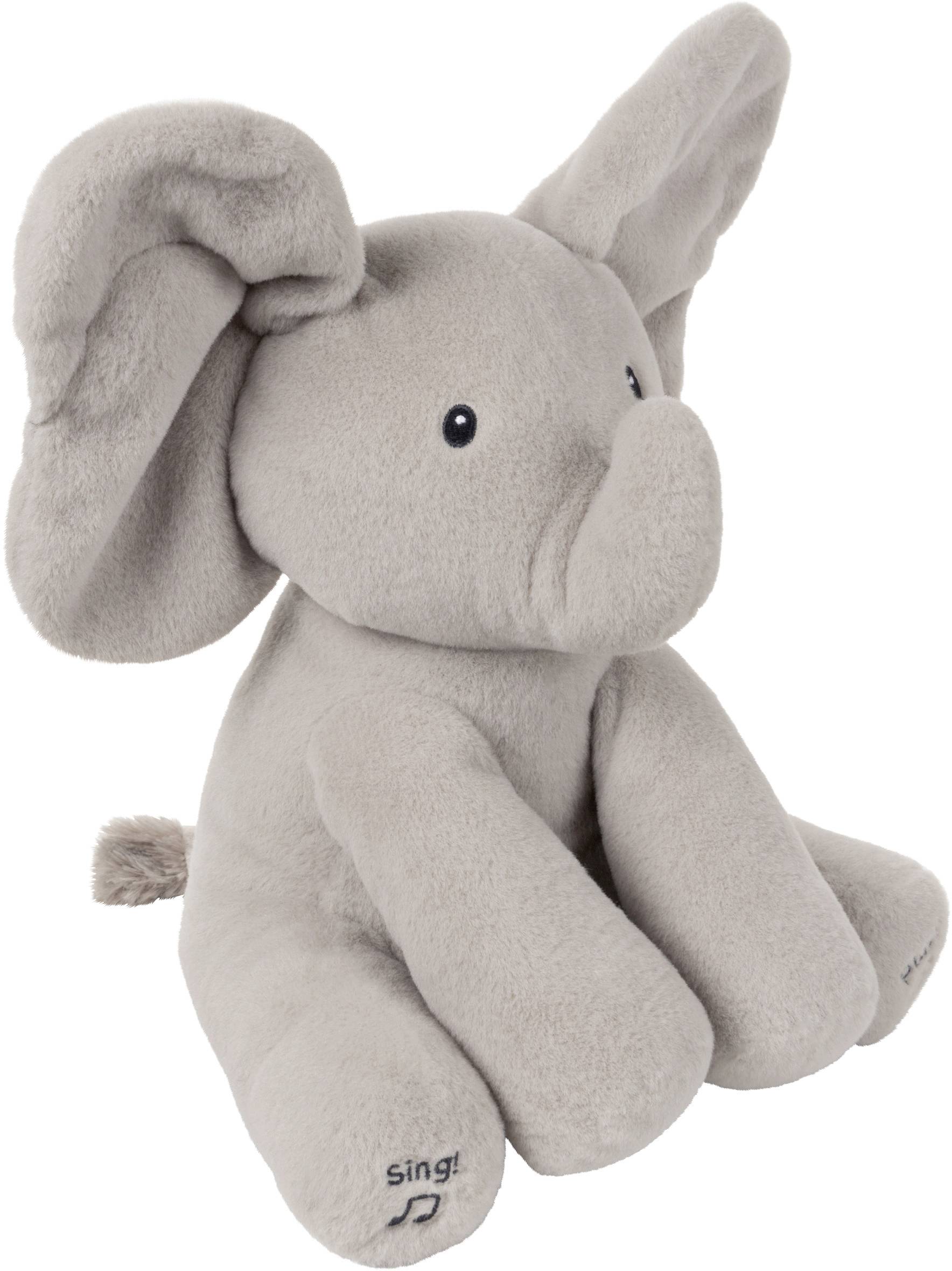 GUND Flappy, der singende und sprechende Elefant - deutsch, ca. 30 cm