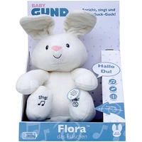 GUND Flora, das singende und sprechende Häschen - deutsch, ca. 30 cm GUND Flora, das singende und sprechende Häschen - deutsch, ca. 30 cm