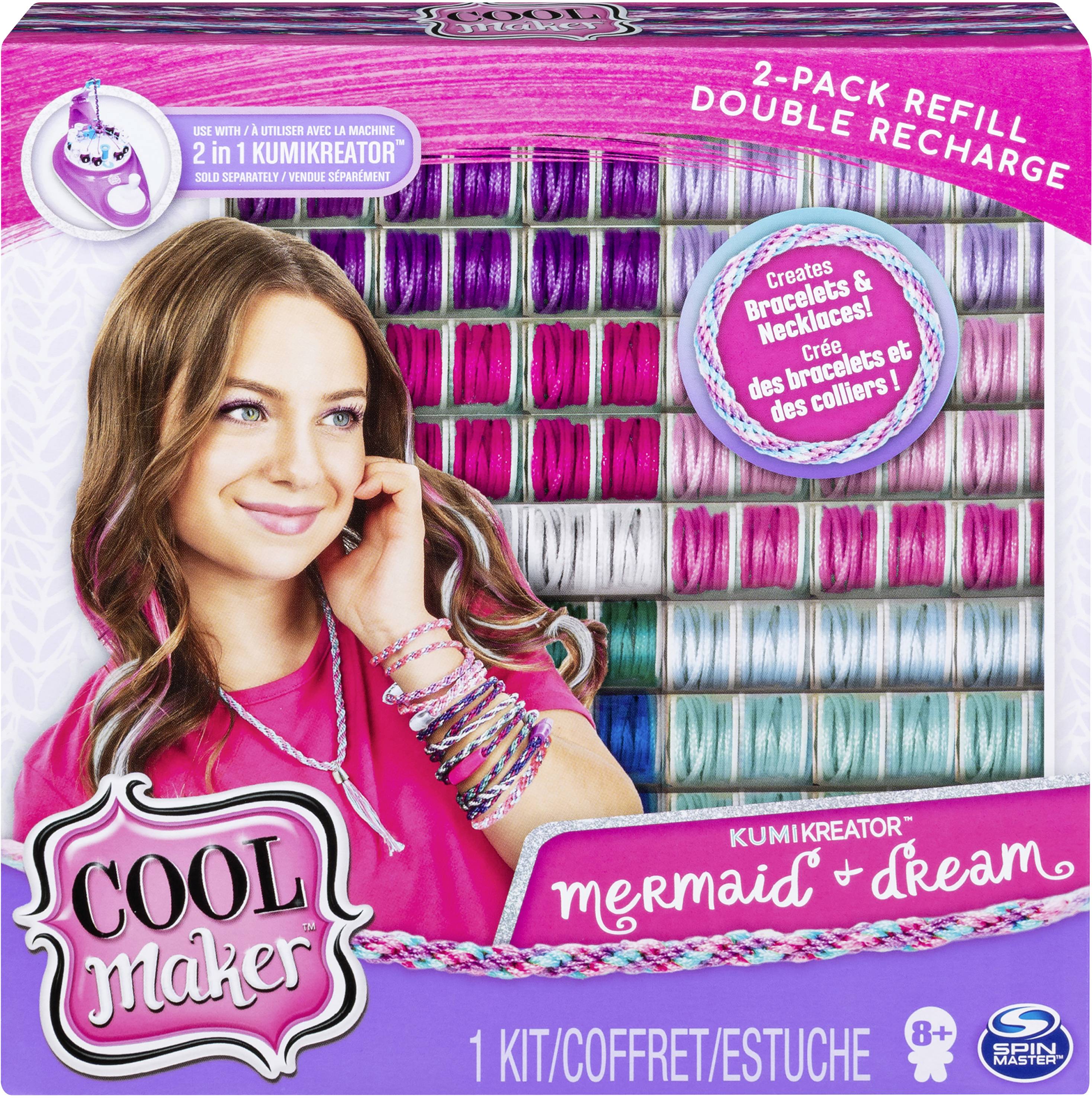 Cool Maker Kumi Kreator Nachfüll Set - Kumi Colors Mermaid + DayDream