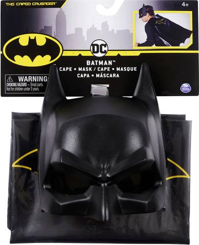 Batman Kinderkostüm-Set mit Maske und Umhang, geeignet ab 4 Jahren