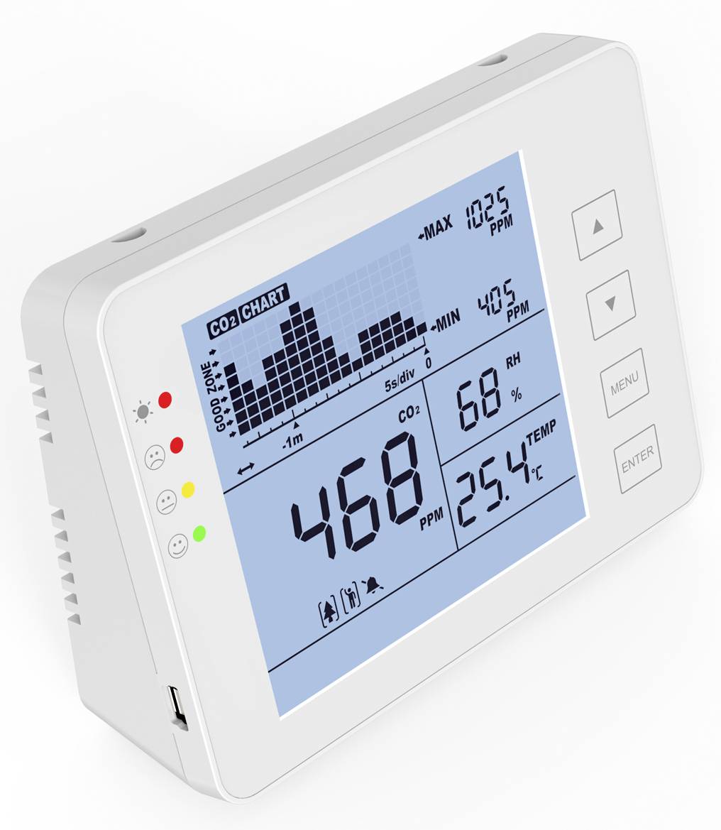 SA 1200P Kohlendioxid-Messgerät  mit Datenloggerfunktion