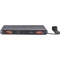VOLTCRAFT SL-100VC Solar Powerbank 10000 mAh USB PD LiPo Schwarz VOLTCRAFT SL-100VC Solar Powerbank 10000 mAh USB PD LiPo Schwarz
