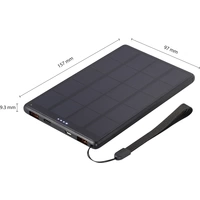 VOLTCRAFT SL-100VC Solar Powerbank 10000 mAh USB PD LiPo Schwarz VOLTCRAFT SL-100VC Solar Powerbank 10000 mAh USB PD LiPo Schwarz
