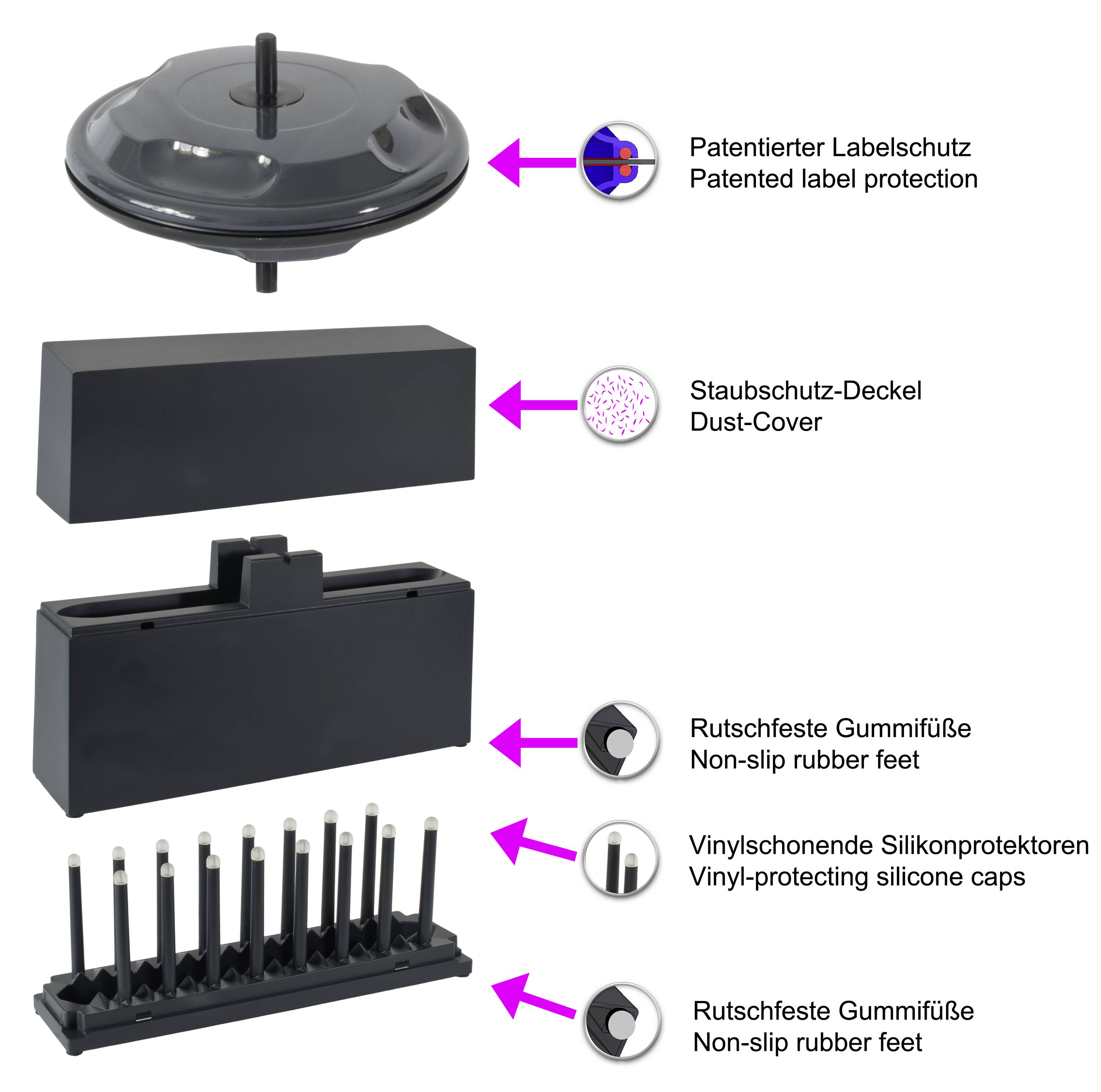 Analogis "Wash n Play 2" Schallplattenreiniger 1 St.