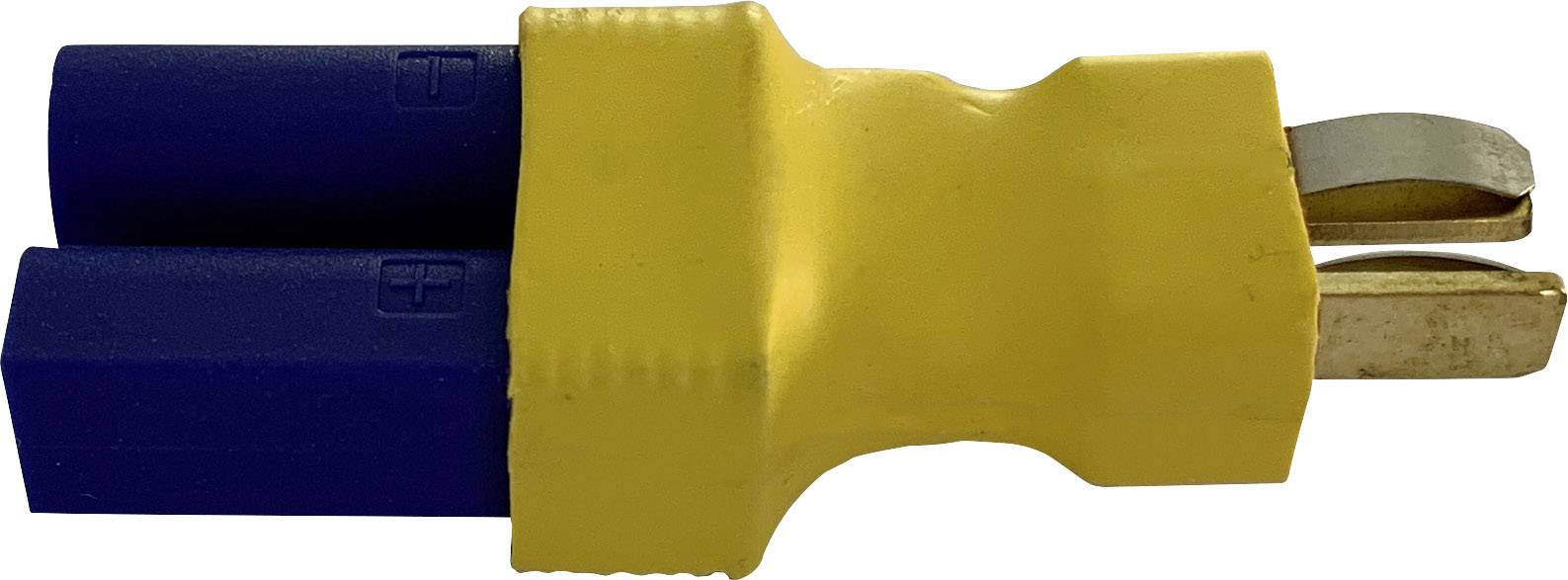 Reely Adapterstecker [1x EC5-Buchse - 1x T-Stecker] 5.00cm RE-6903681