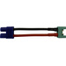 Reely Adapterkabel [1x EC3-Buchse - 1x MPX-Stecker] 10.00cm RE-6903735