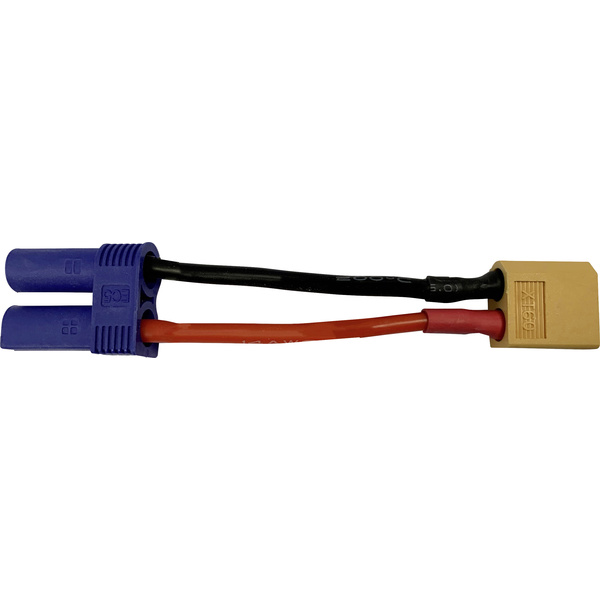 Reely Adapterkabel [1x EC5-Buchse - 1x XT60-Stecker] 10.00 cm RE-6903783