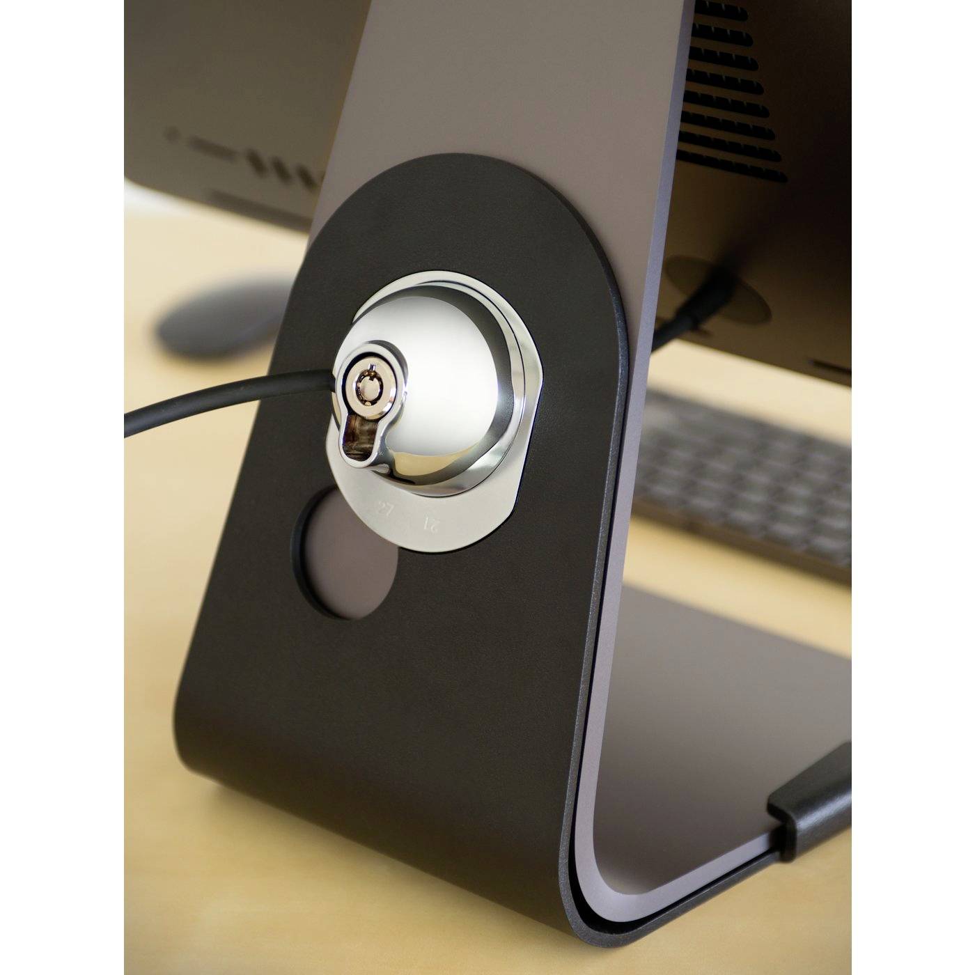 Kensington Desktopschloss K67918M Schwarz inkl. 2 Schlüssel K67918M