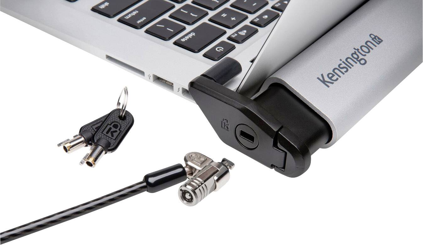 Kensington Laptop Schloss Laptop Locking Station 2.0 Schlüsselschloss inkl. 2 Schlüssel