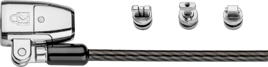 Kensington Laptop Schloss ClickSafe 2.0 - Universal Keyed Schlüsselschloss inkl. 2 Schlüssel