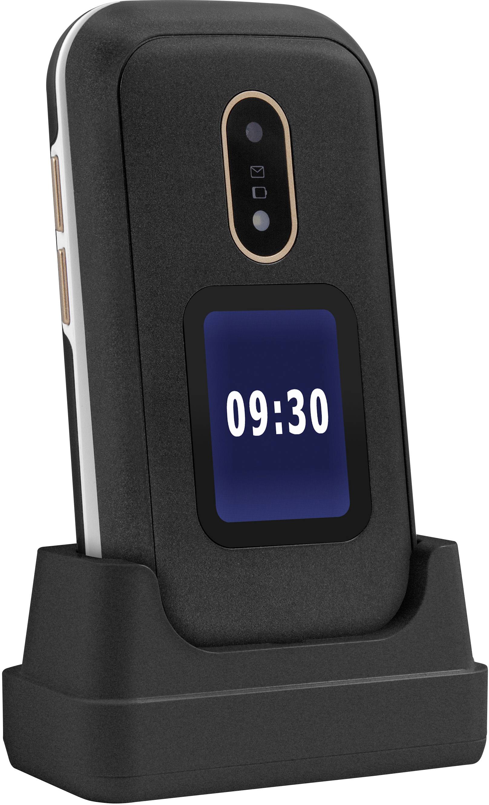 Doro 6060 Senioren-Handy Schwarz