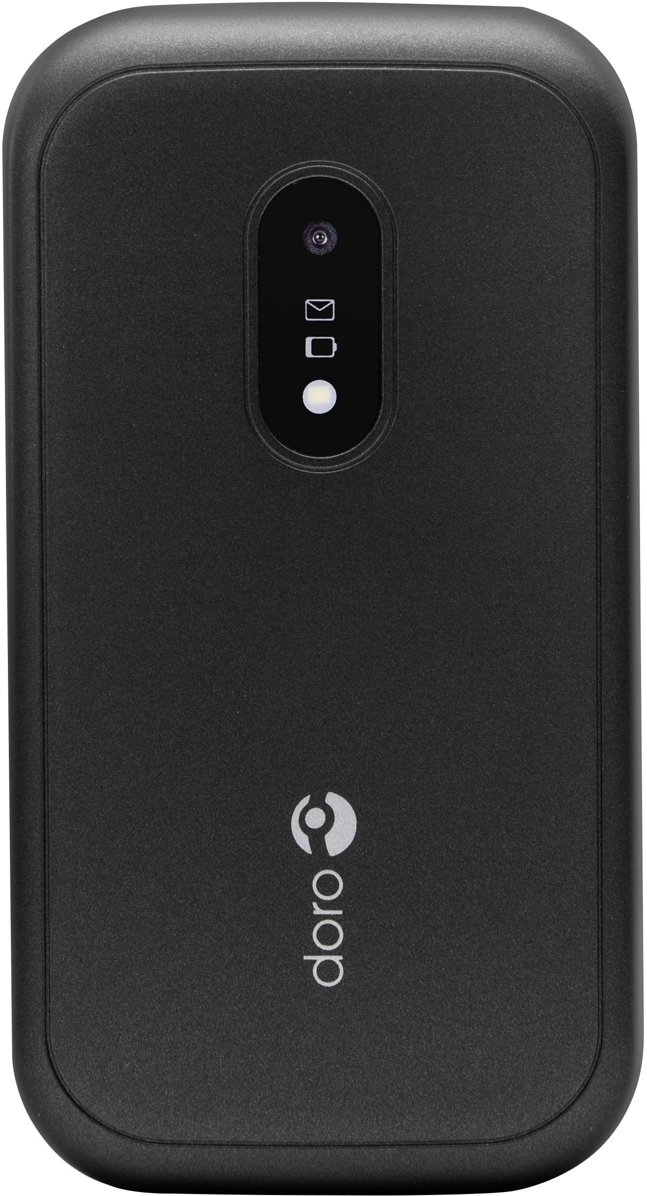 doro 6040 Senioren-Handy Schwarz