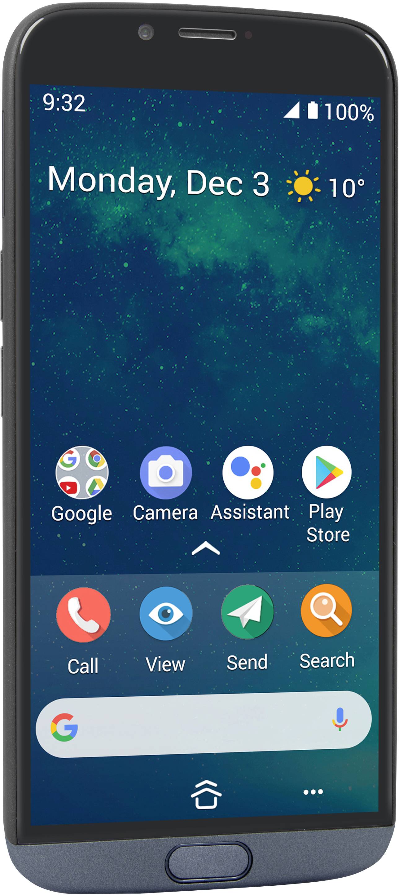 Doro 8050 Senioren-Smartphone 16 GB 13.8 cm (5.45 Zoll) Graphit Android™ 9.0