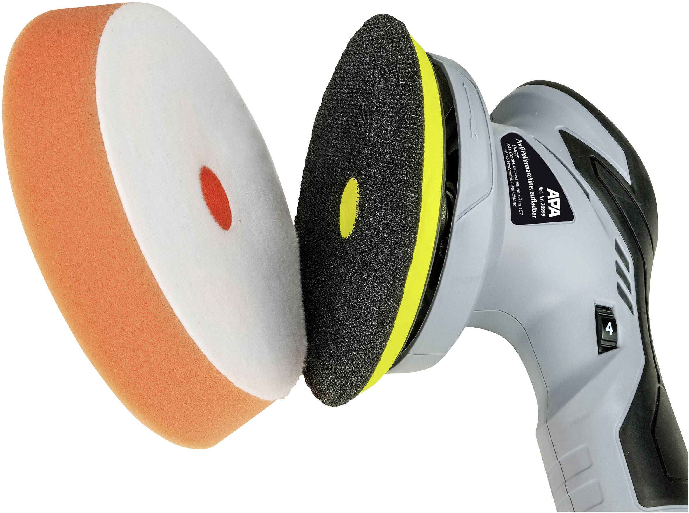 APA 20999 Akku Exzenterpoliermaschine 60W 2500 - 5000 U/min