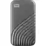 WD My Passport 500GB Externe SSD-Festplatte 6.35cm (2.5 Zoll) USB-C® Grau WDBAGF5000AGY-WESN WD My Passport 500GB Externe SSD-Festplatte 6.35cm (2.5 Zoll) USB-C® Grau WDBAGF5000AGY-WESN
