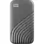 WD My Passport 1TB Externe SSD-Festplatte 6.35cm (2.5 Zoll) USB-C® Grau WDBAGF0010BGY-WESN WD My Passport 1TB Externe SSD-Festplatte 6.35cm (2.5 Zoll) USB-C® Grau WDBAGF0010BGY-WESN