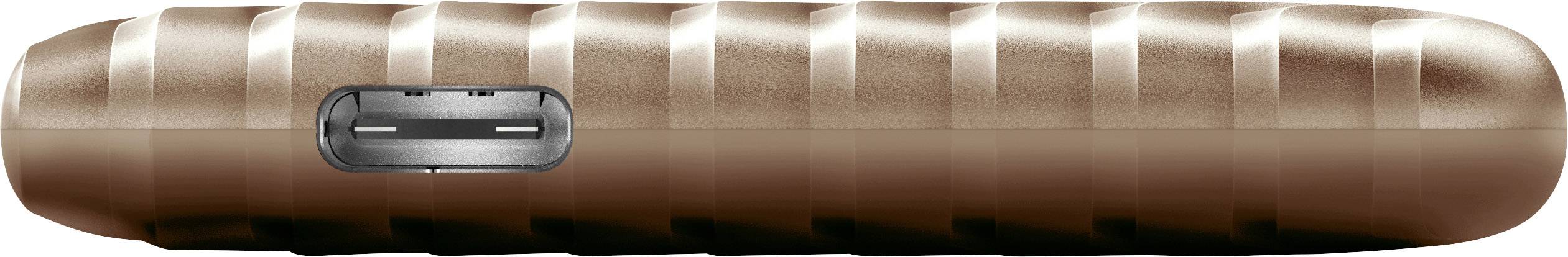 WD My Passport 1TB Externe SSD-Festplatte 6.35cm (2.5 Zoll) USB-C® Gold WDBAGF0010BGD-WESN