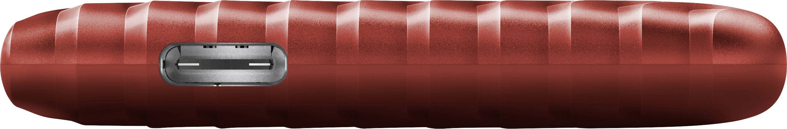 WD My Passport 1 TB Externe SSD-Festplatte 6.35 cm (2.5 Zoll) USB-C® Rot WDBAGF0010BRD-WESN