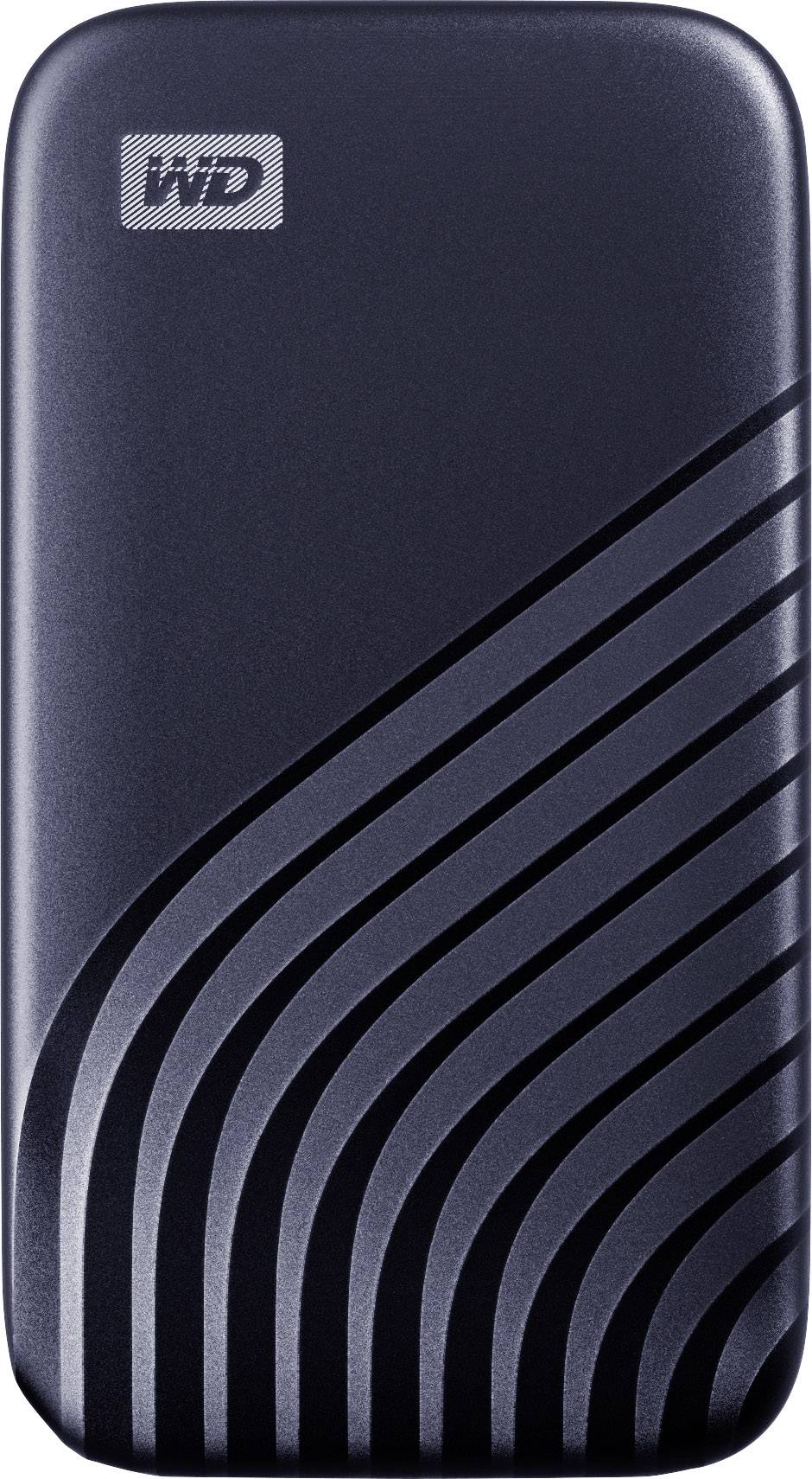 WD My Passport 2 TB Externe SSD-Festplatte 6.35 cm (2.5 Zoll) USB-C® Blau WDBAGF0020BBL-WESN
