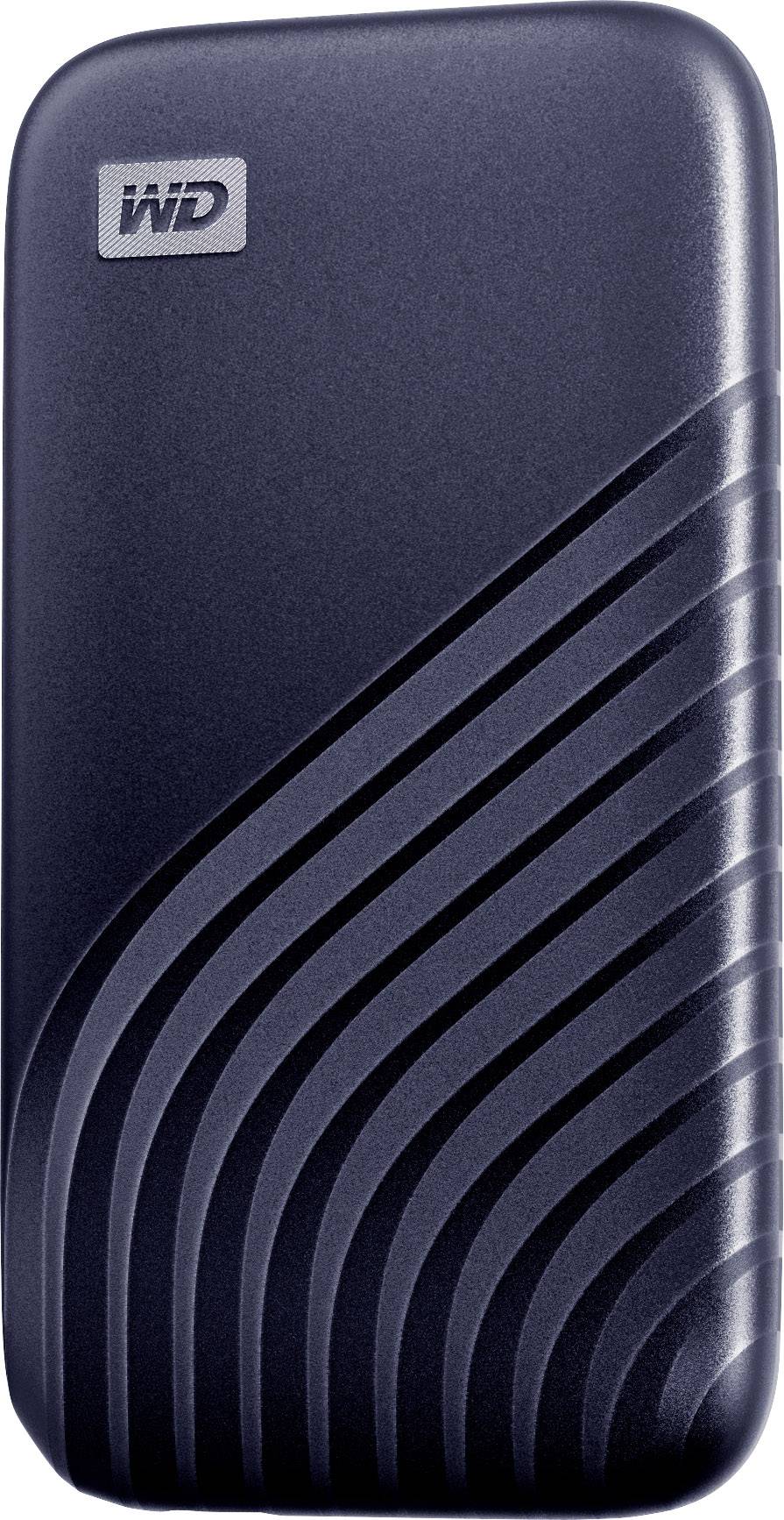 WD My Passport 2TB Externe SSD-Festplatte 6.35cm (2.5 Zoll) USB-C® Blau WDBAGF0020BBL-WESN