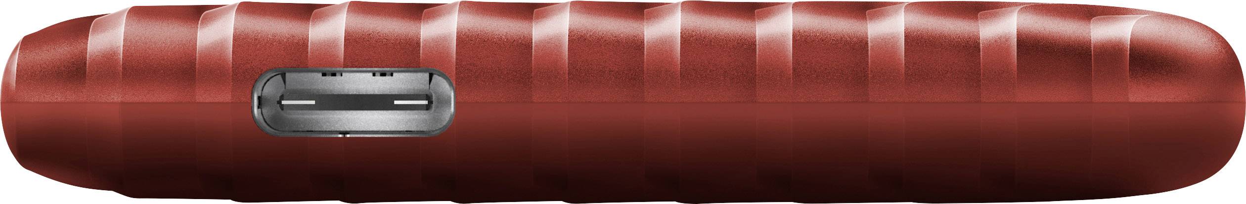 WD My Passport 2TB Externe SSD-Festplatte 6.35cm (2.5 Zoll) USB-C® Rot WDBAGF0020BRD-WESN