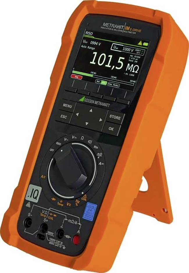 Gossen Metrawatt M274S Hand-Multimeter, Hochpräzisions-Messgerät kalibriert (DAkkS-akkreditiertes Labor) digital Datenlogger CAT