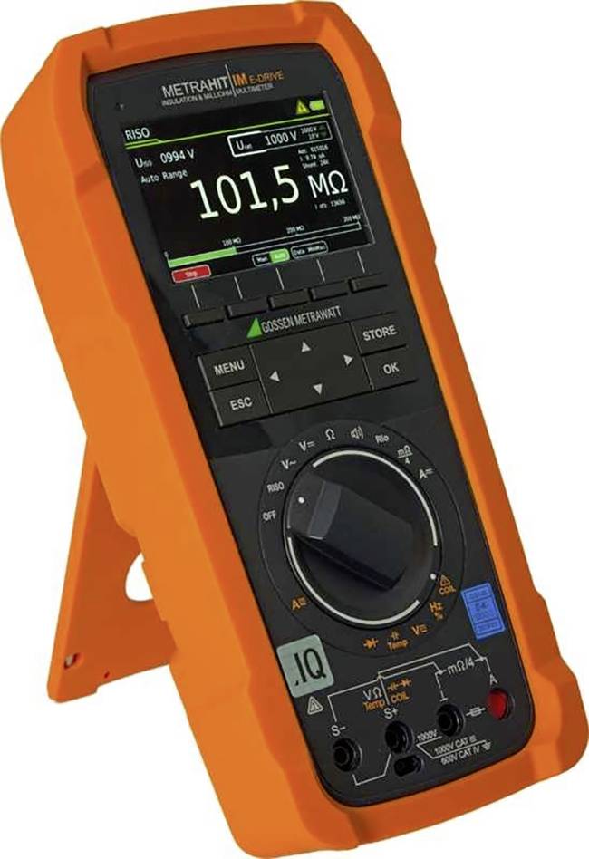 Gossen Metrawatt M274S Hand-Multimeter, Hochpräzisions-Messgerät kalibriert (DAkkS-akkreditiertes Labor) digital Datenlogger CAT